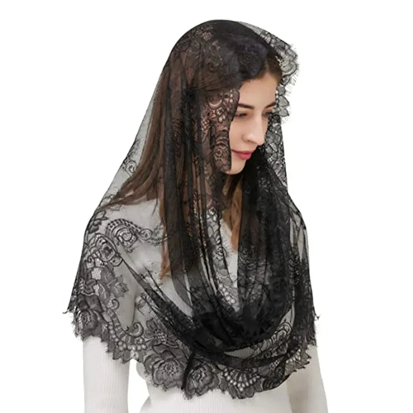 Voile Mantille Dentelle