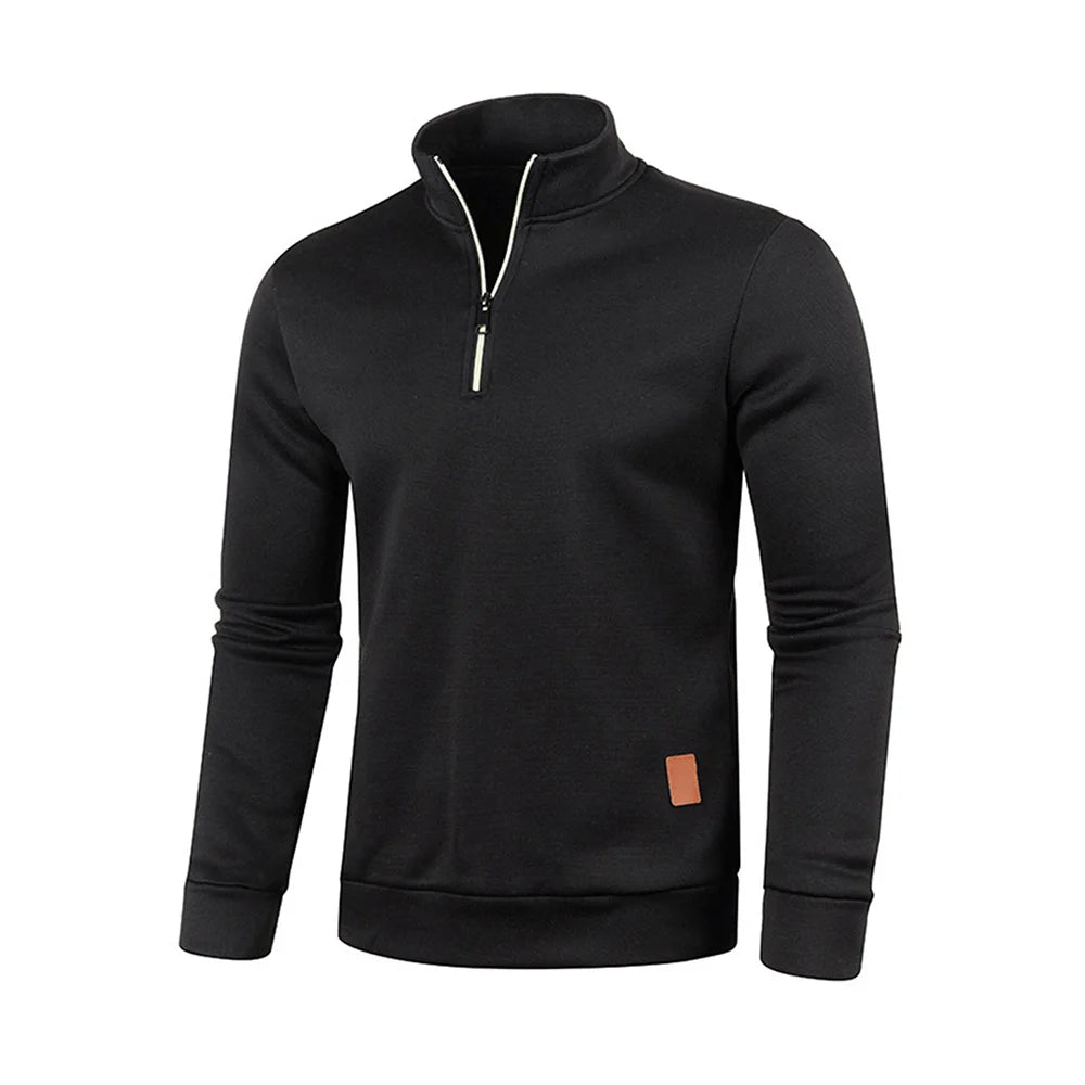 Sweat-shirt Col Montant
