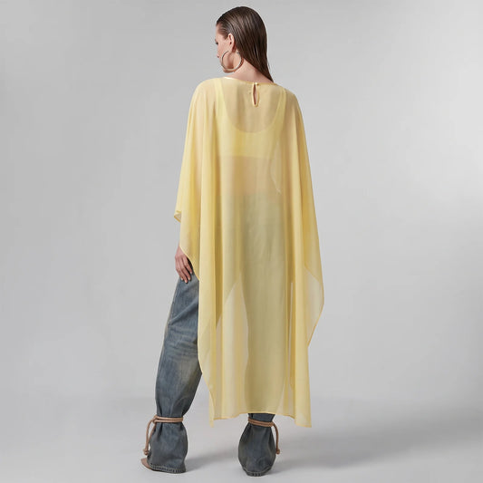 Poncho Femme