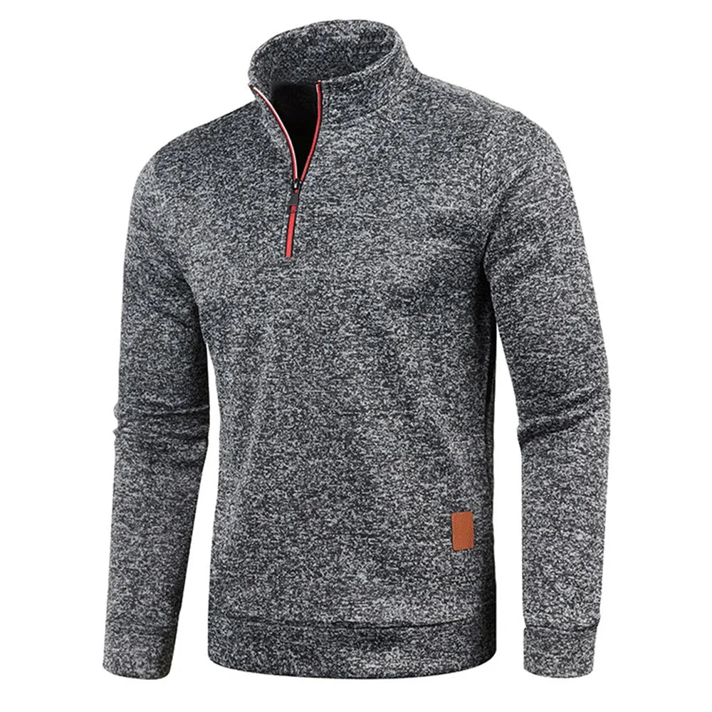 Sweat-shirt Col Montant