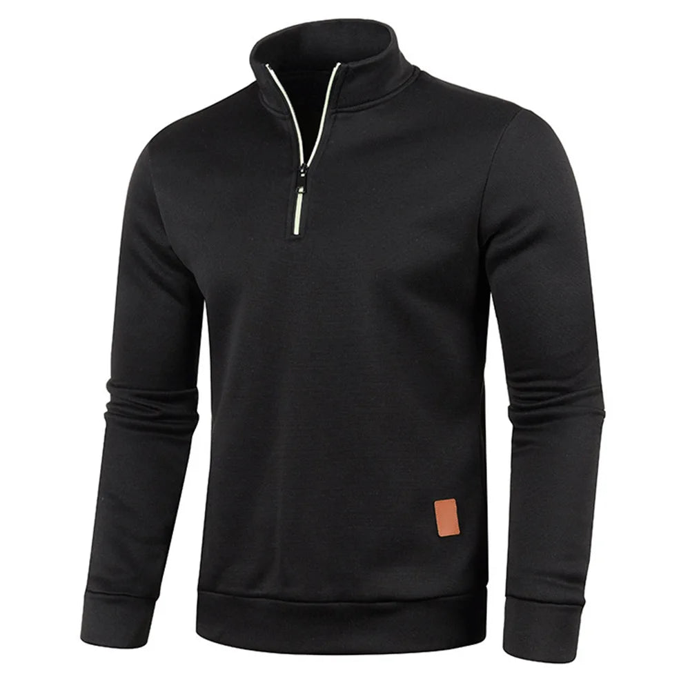 Sweat-shirt Col Montant