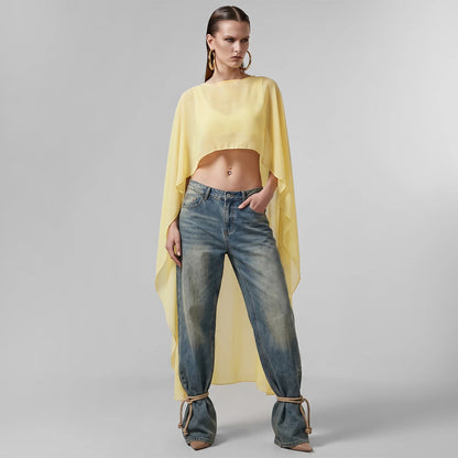 Poncho Femme