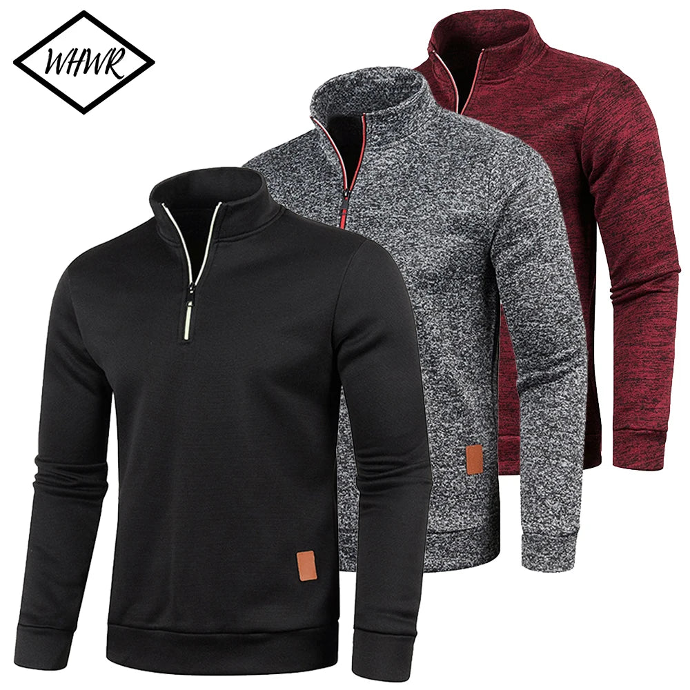 Sweat-shirt Col Montant