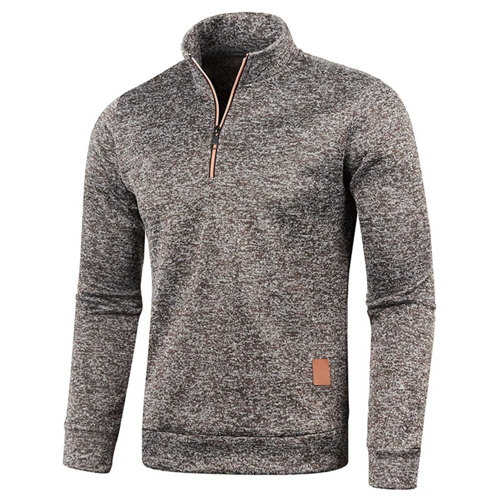 Sweat-shirt Col Montant
